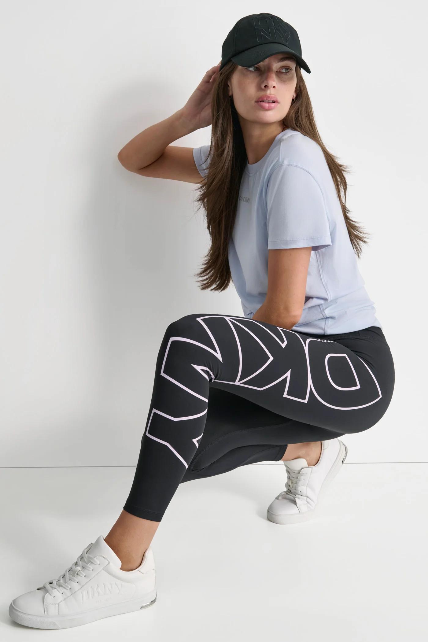 HIGH WAIST 7/8 EXPLODED LOGO LEGGINGS Product Image