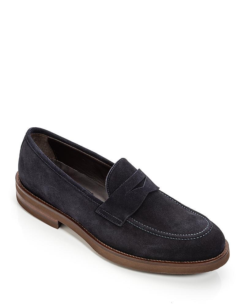 Mens Brady Suede Penny Loafers Product Image