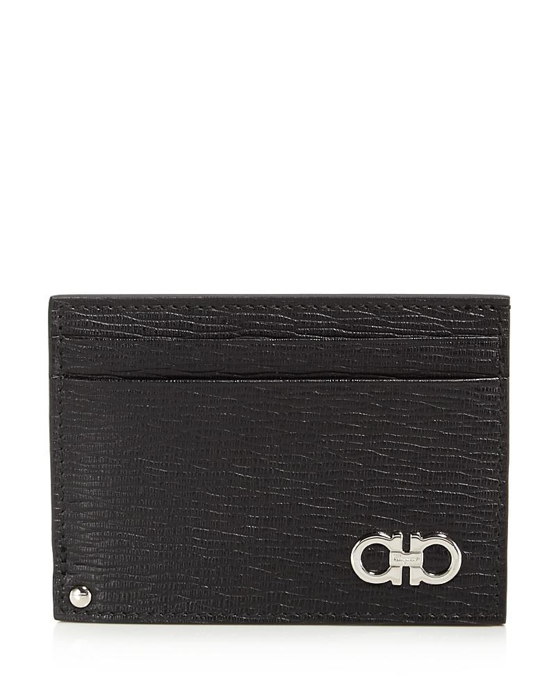 Mens Textured Leather Card Case Product Image