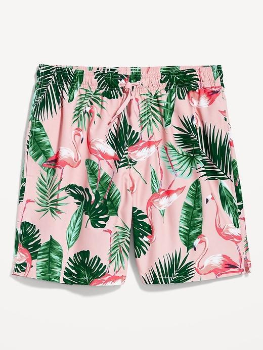 Printed Swim Trunks --7-inch inseam Product Image