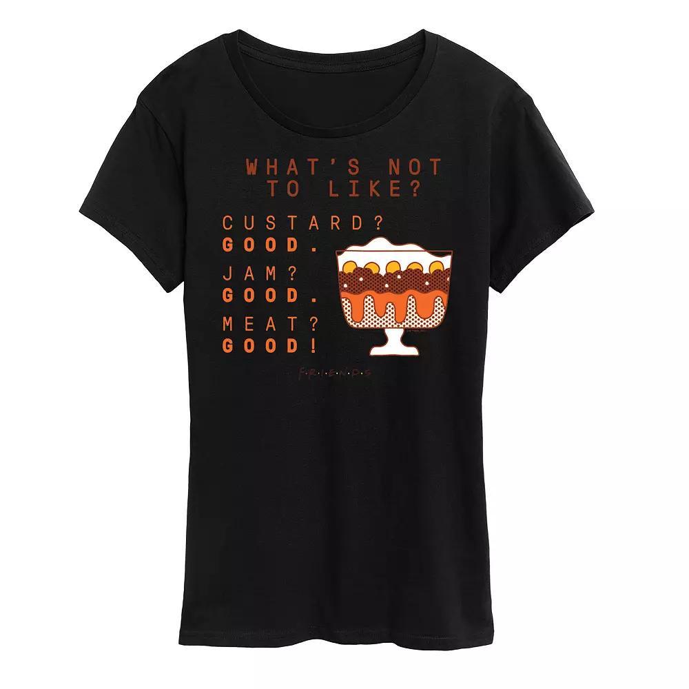 Women's Friends What's Not To Like Graphic Tee, Girl's, Size: Large, Black Product Image