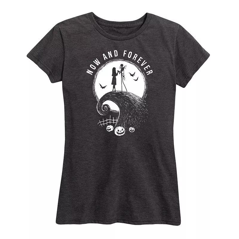 Disney's Nightmare Before Christmas Women's Now and Forever Graphic Tee, Girl's,  Product Image
