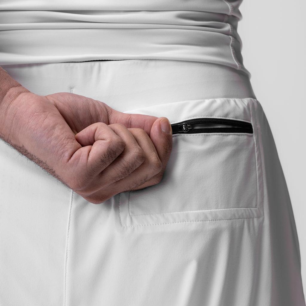 0865. Tetra-Lite® 5" Liner Short - White "Cyber"/White Product Image