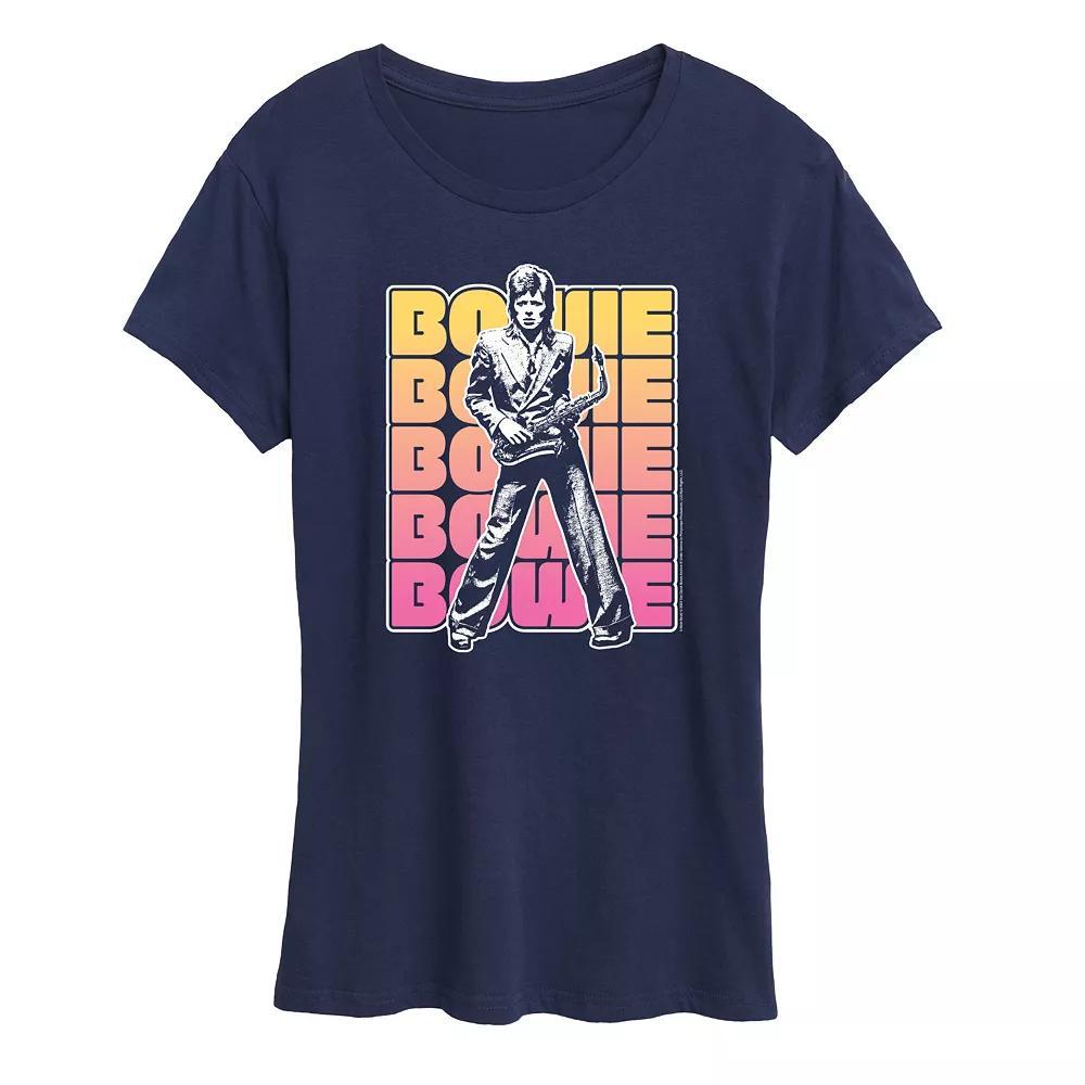 Women's Bowie Stacked Graphic Tee,  Product Image