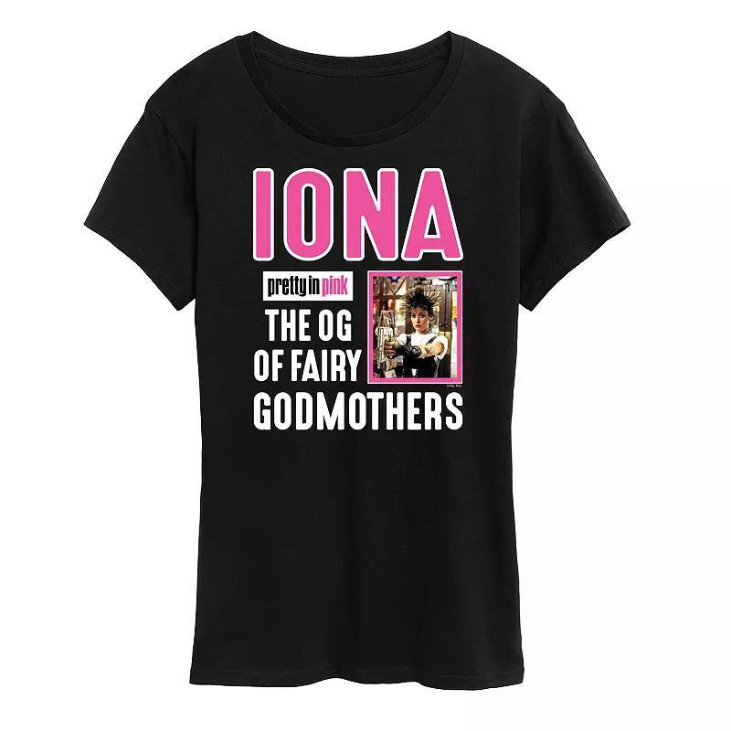 Womens Pretty In Pink Iona Graphic Tee, Girls Product Image