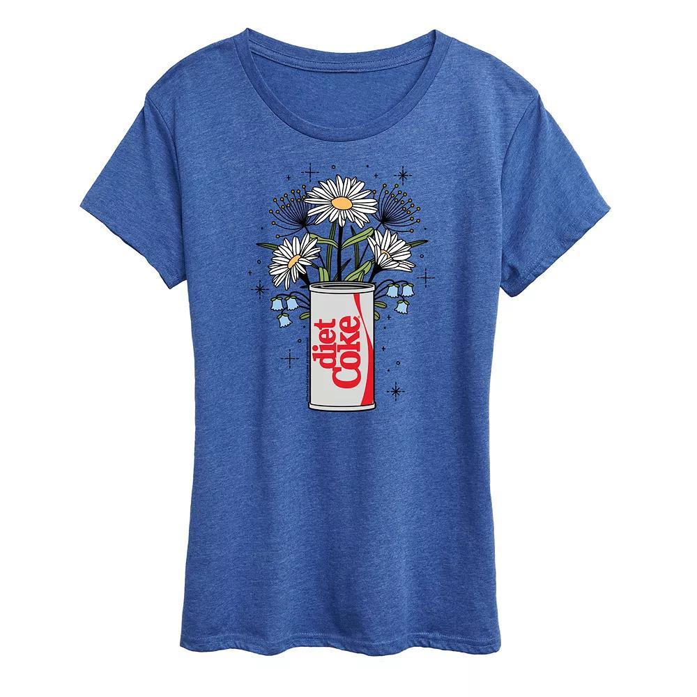 Women's Diet Coke Flowers Graphic Tee,  Product Image
