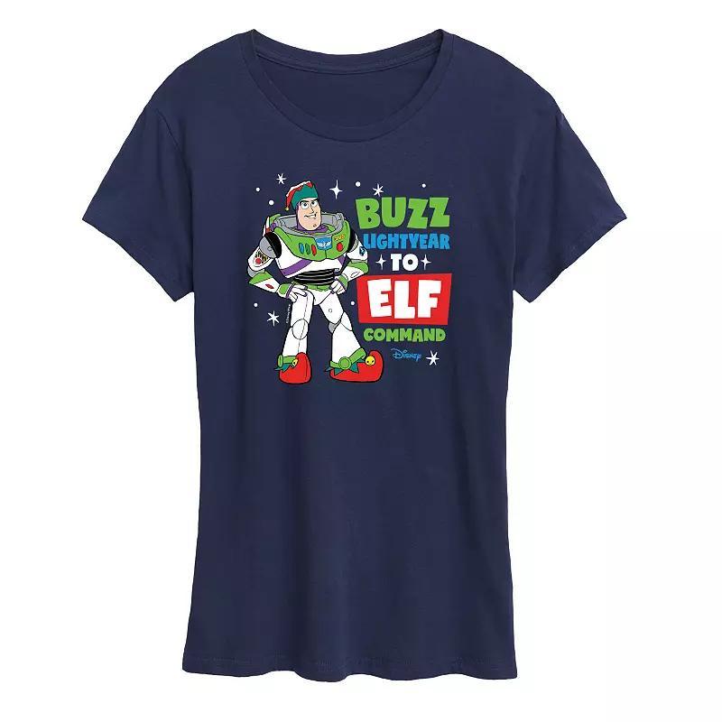 Disney / Pixar's Toy Story Women's Elf Command Graphic Tee, Girl's,  Product Image
