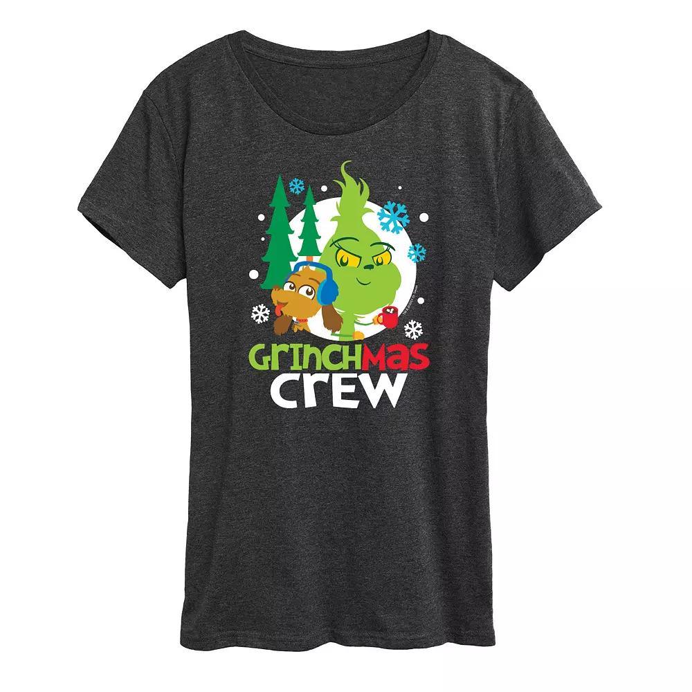 Women's Dr. Seuss Little Grinch Grinchmas Crew Graphic Tee, Girl's,  Product Image