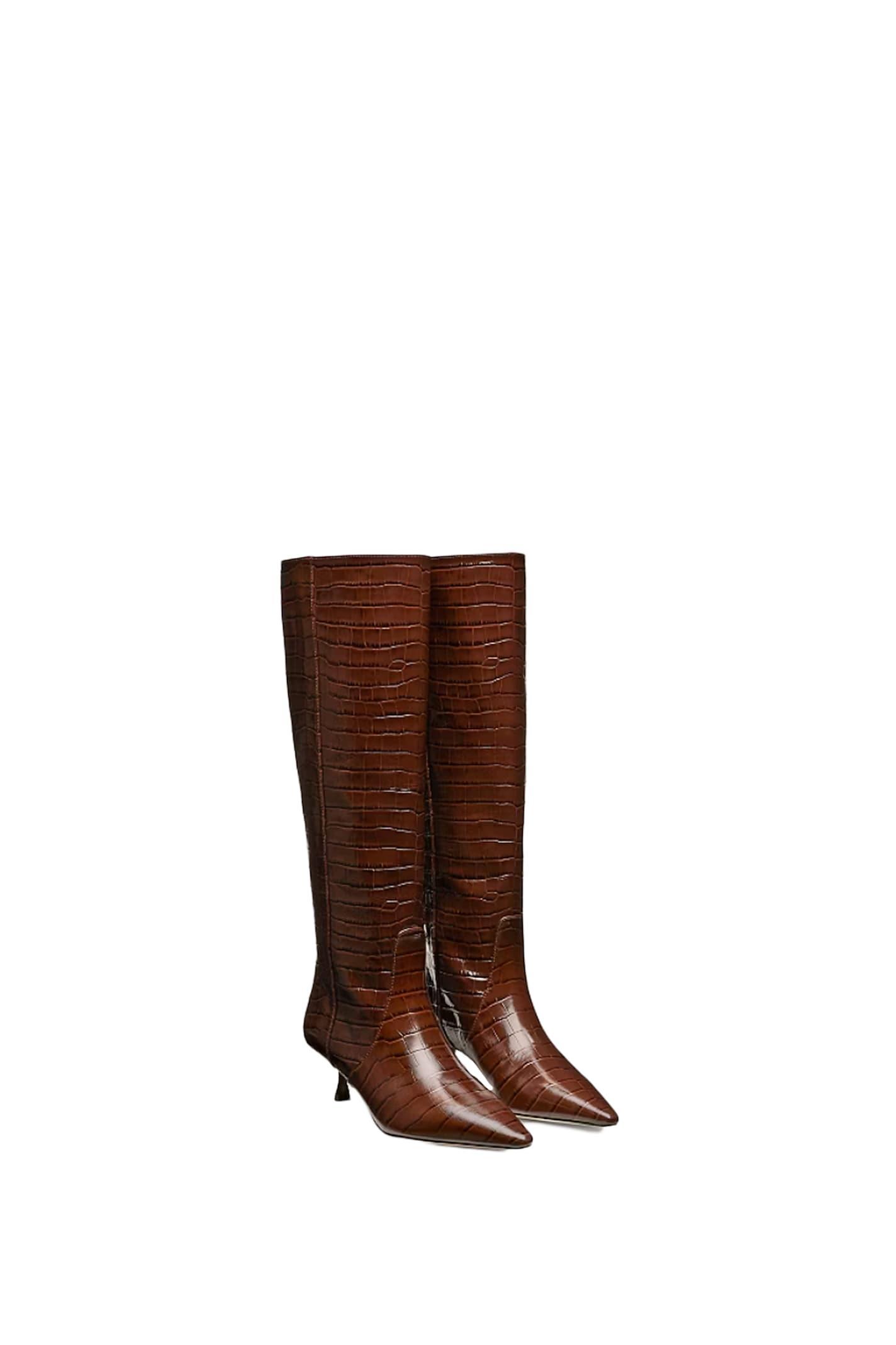 STUART WEITZMAN Naomi 50 Boot Knee-high In Walnut Brown Product Image