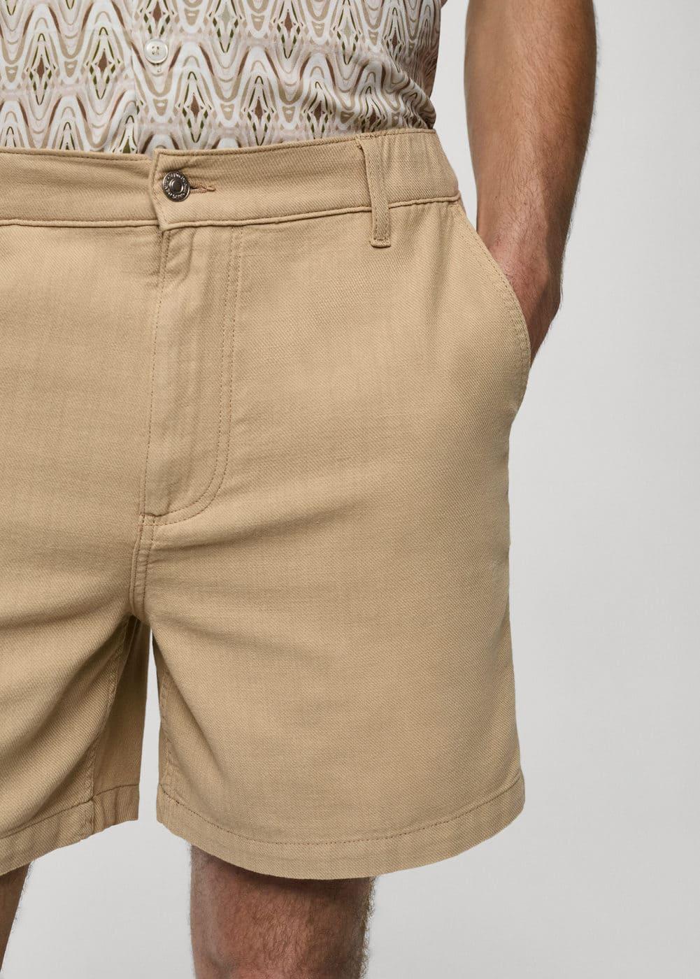 Mango Mens Pockets Bermuda Shorts Product Image