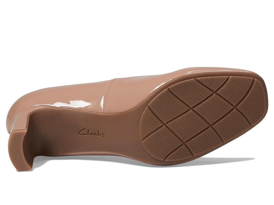 Clarks Kyndall Iris (Warm Beige Synthetic) High Heels Product Image