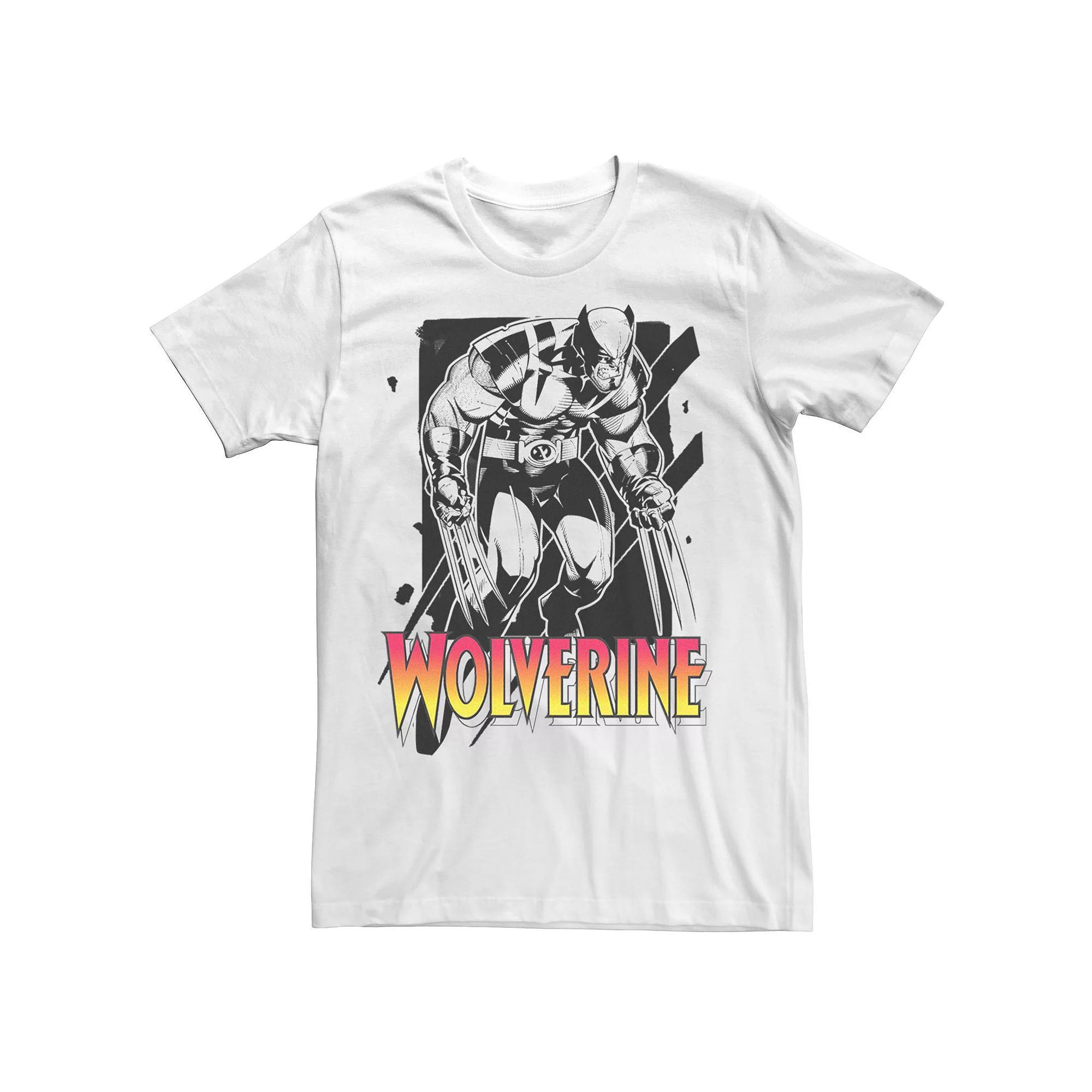 Men's Marvel X-Men Wolverine Sunfire Contrast Tee,  Product Image