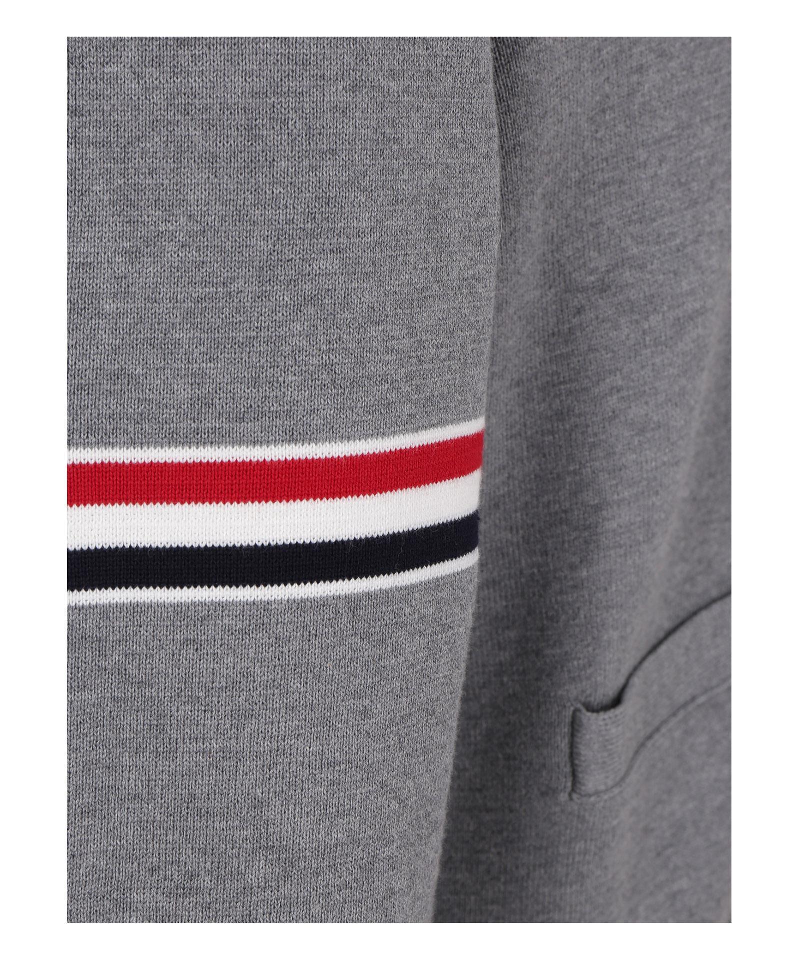 THOM BROWNE Cardigan In Grey Product Image