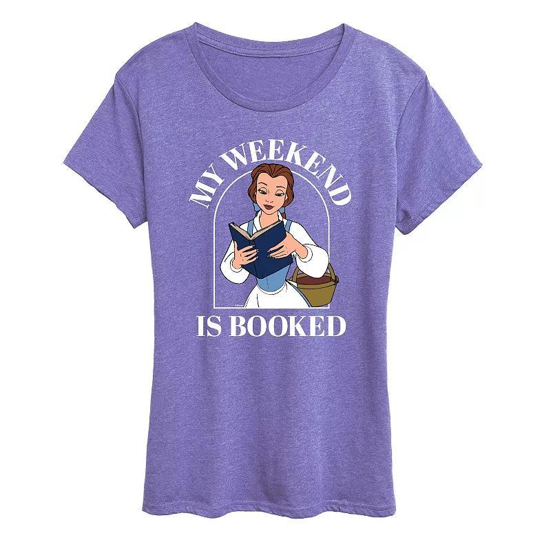 Disney Princess Belle Women's Weekend Graphic Tee, Girl's,  Product Image
