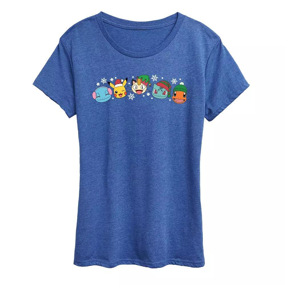 Disney's Mickey and Friends Women's Happy Holidays Group Graphic Tee, Girl's,  Product Image