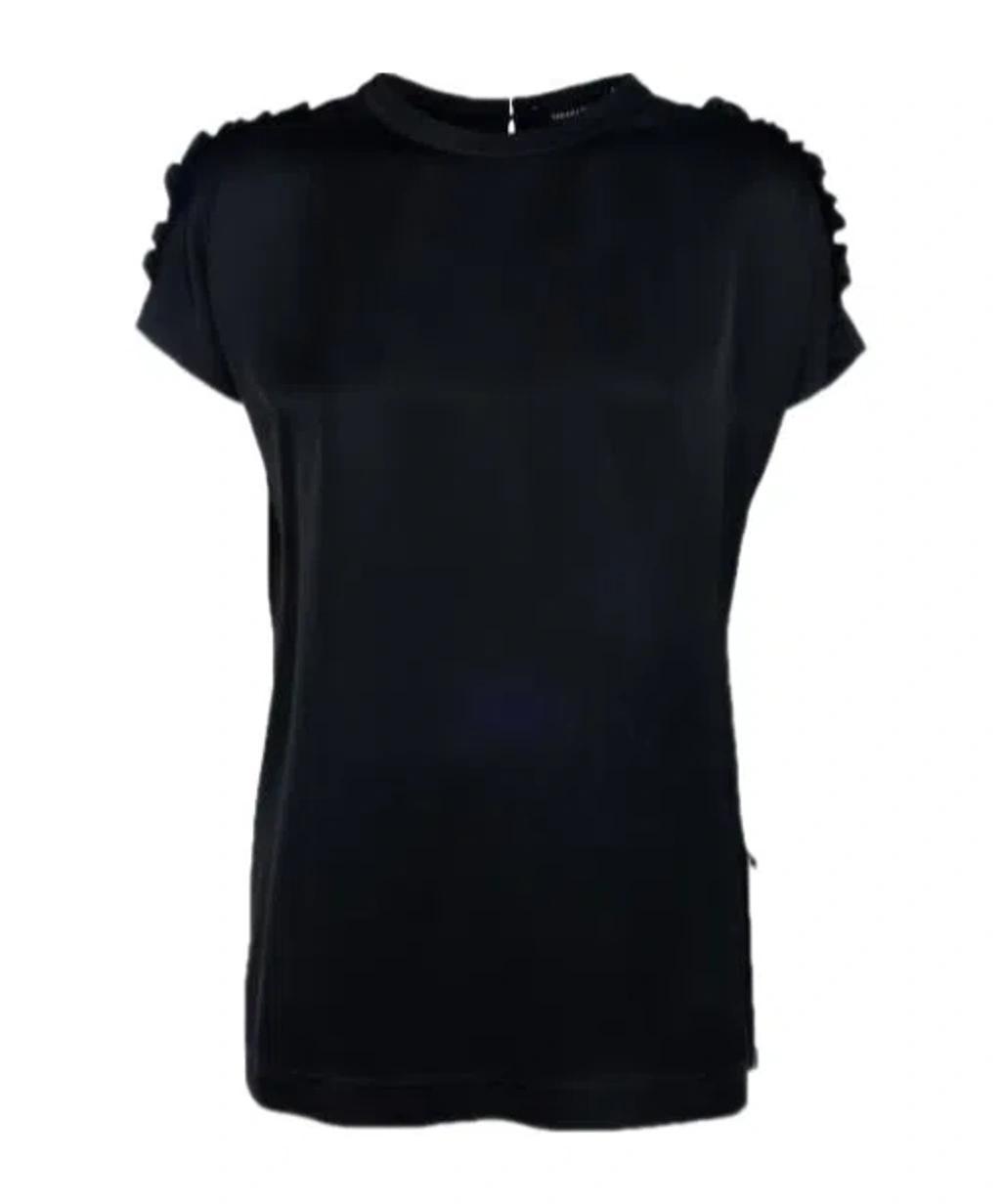 FABIANA FILIPPI Short-sleeved T-shirt In Black Product Image