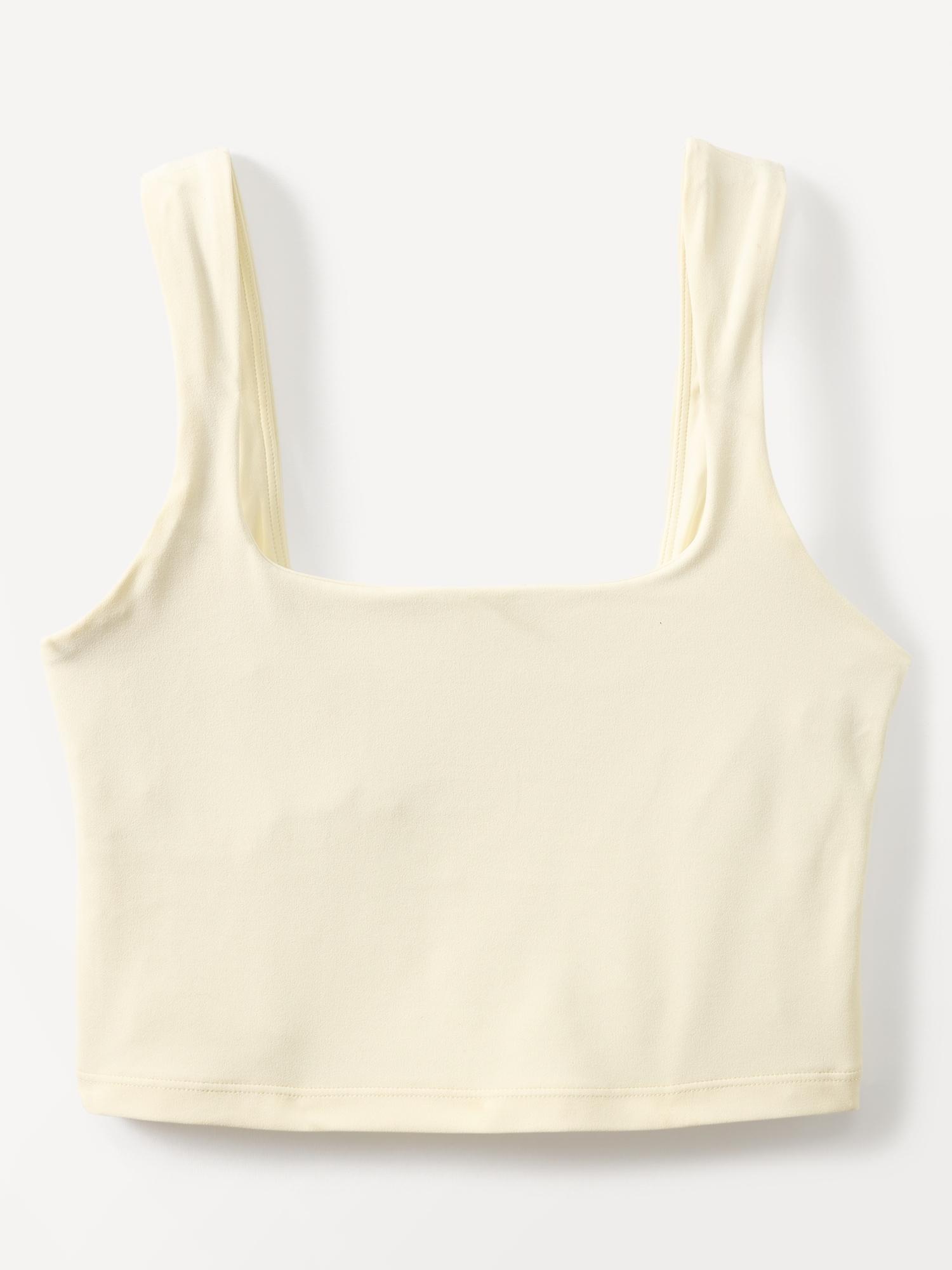 Transcend Square Neck Crop Sports Bra A-C Product Image