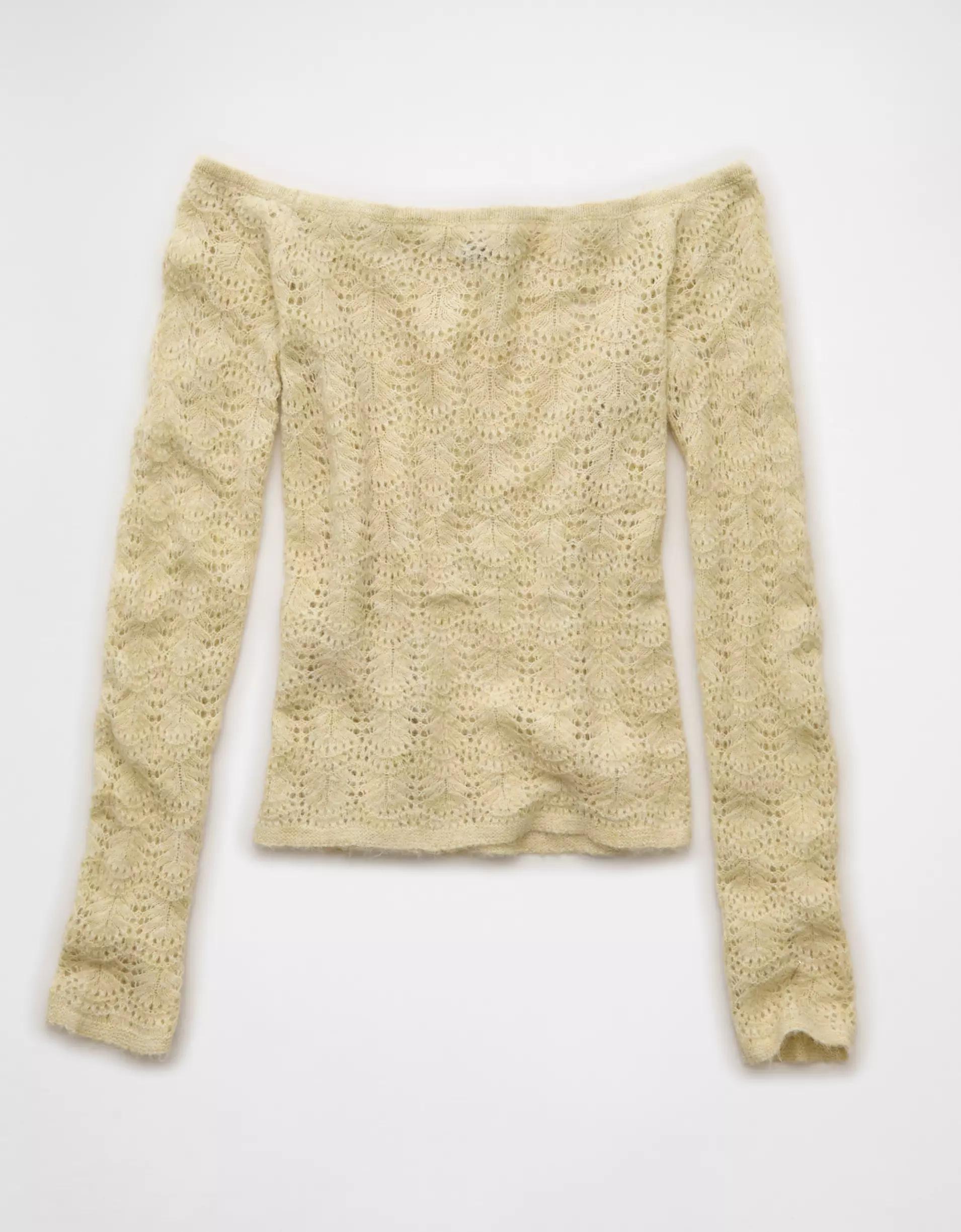 AE Off-The-Shoulder Sweater  Product Image