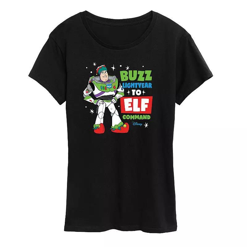 Disney / Pixar's Toy Story Women's Elf Command Graphic Tee, Girl's,  Product Image