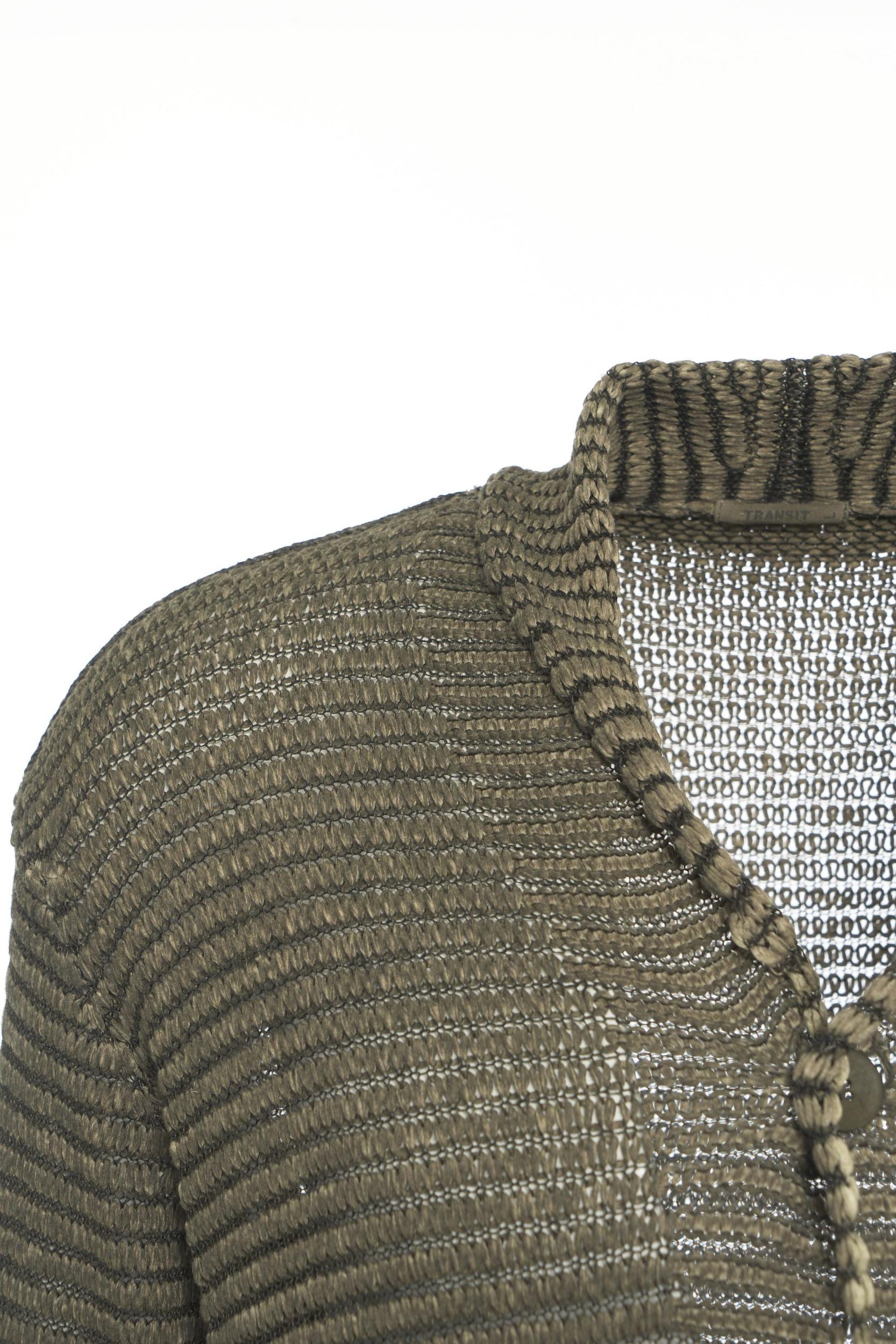 Textured knit cardigan Product Image