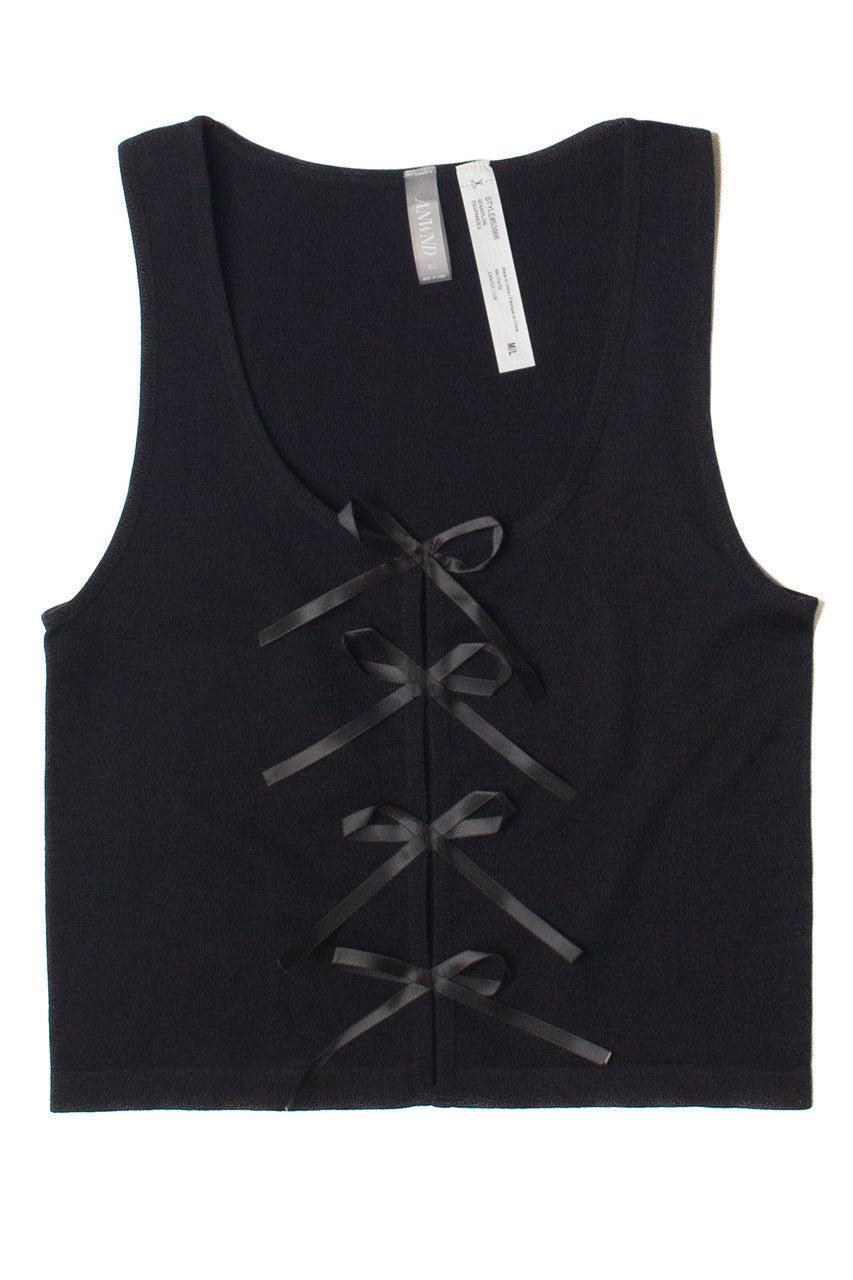 Bow Front Seamless Tank Top Product Image