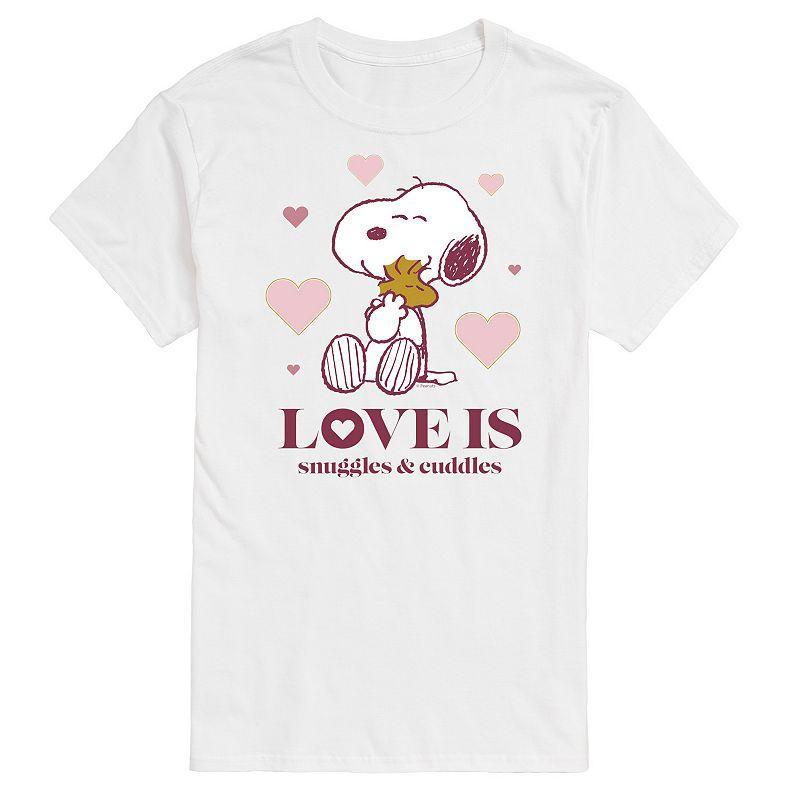Men's Peanuts Snuggles Cuddles Tee,  Product Image