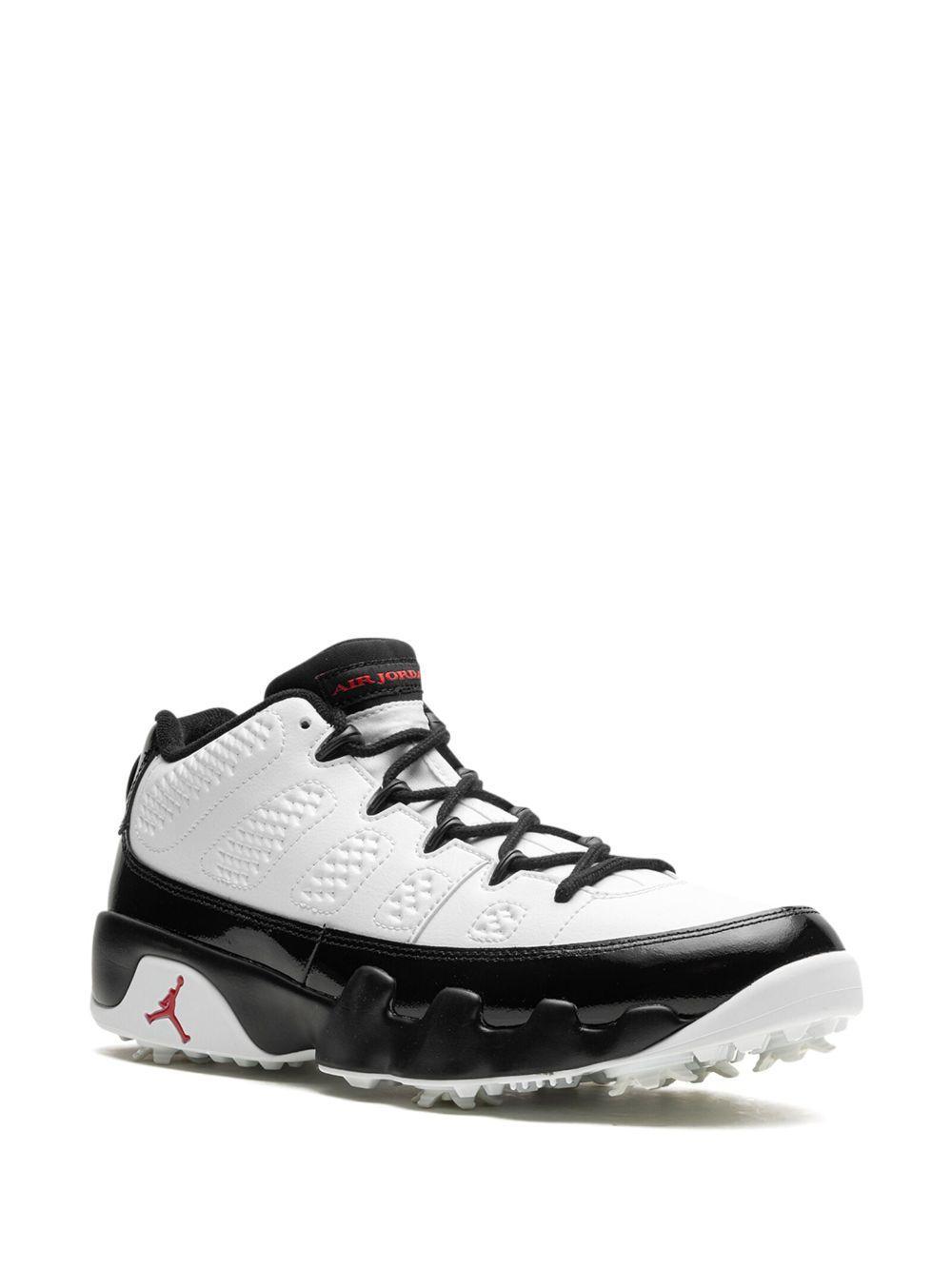 JORDAN Men's Air  9 G Golf Shoes In White Product Image