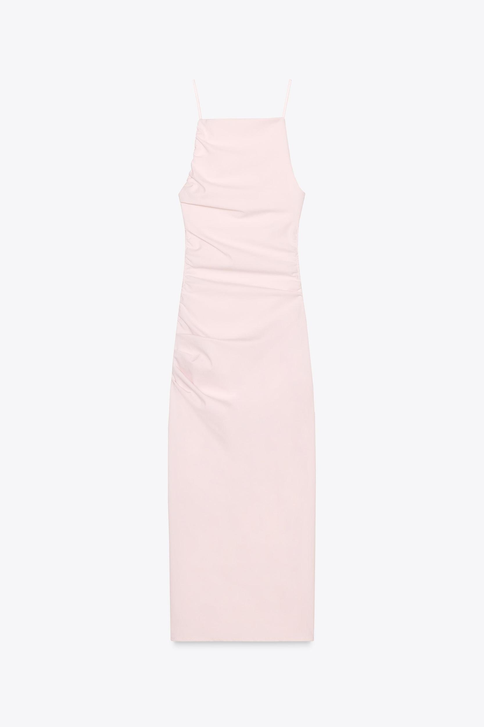 RUCHED STRETCH DRESS Product Image