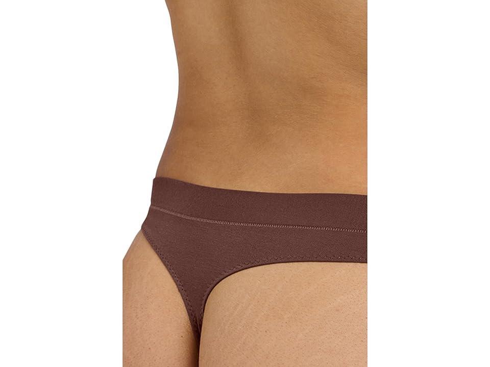 MeUndies Feel Free Thong (Walnut Shell) Women's Lingerie Product Image