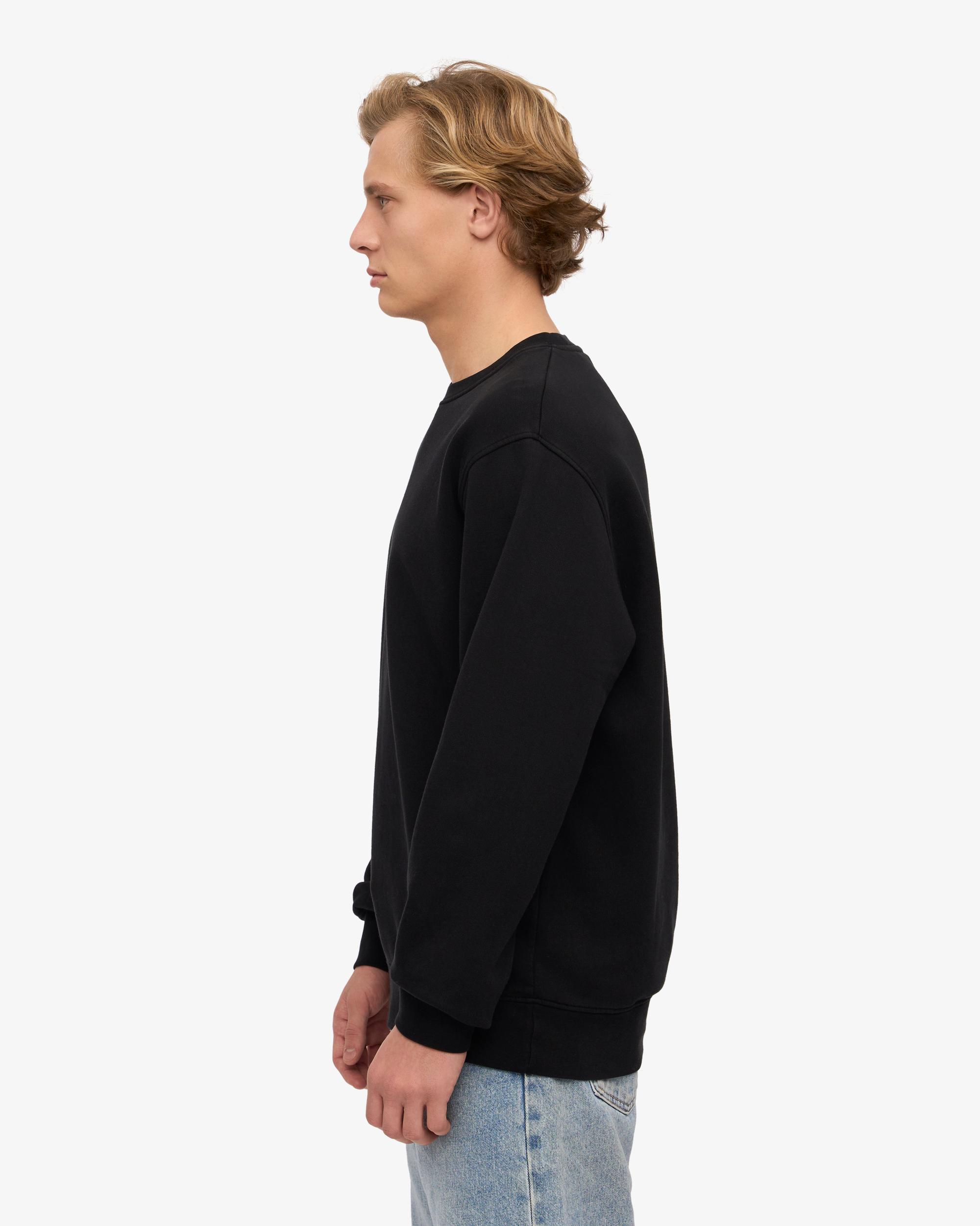 Classic Organic Crew - Deep Black Product Image