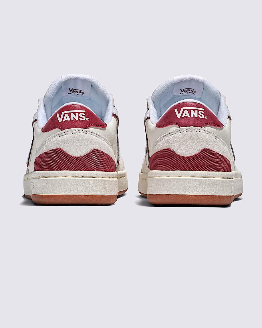 Lowland 2.0 Shoe in White / Red| Vans US Product Image