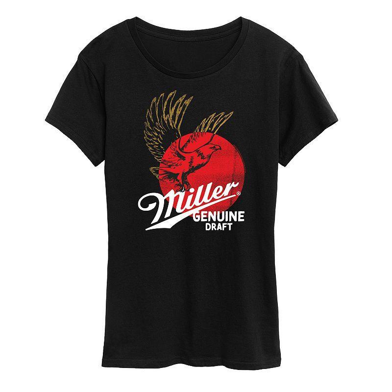 Womens Miller Genuine Draft Primary Graphic Tee Product Image