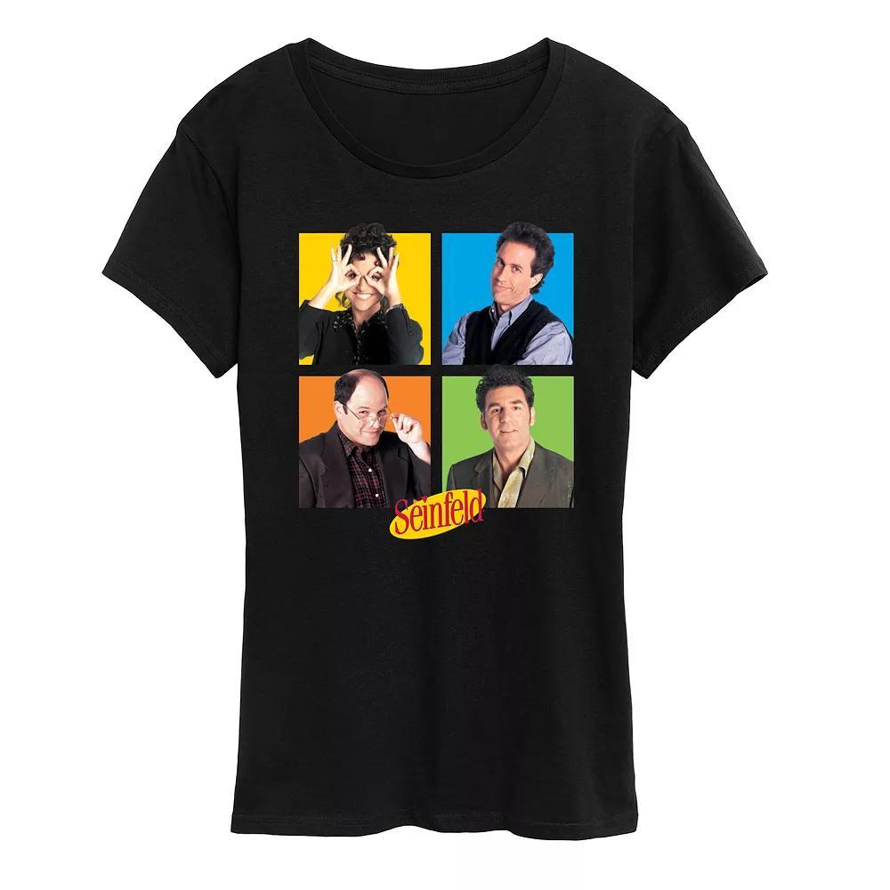 Women's Seinfeld Character Grid Graphic Tee,  Product Image