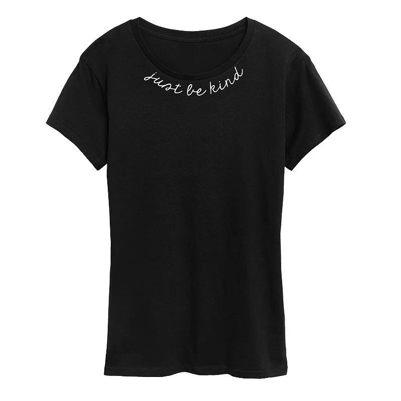 Women's Working On Myself Graphic Tee, Size: Small, Black Product Image