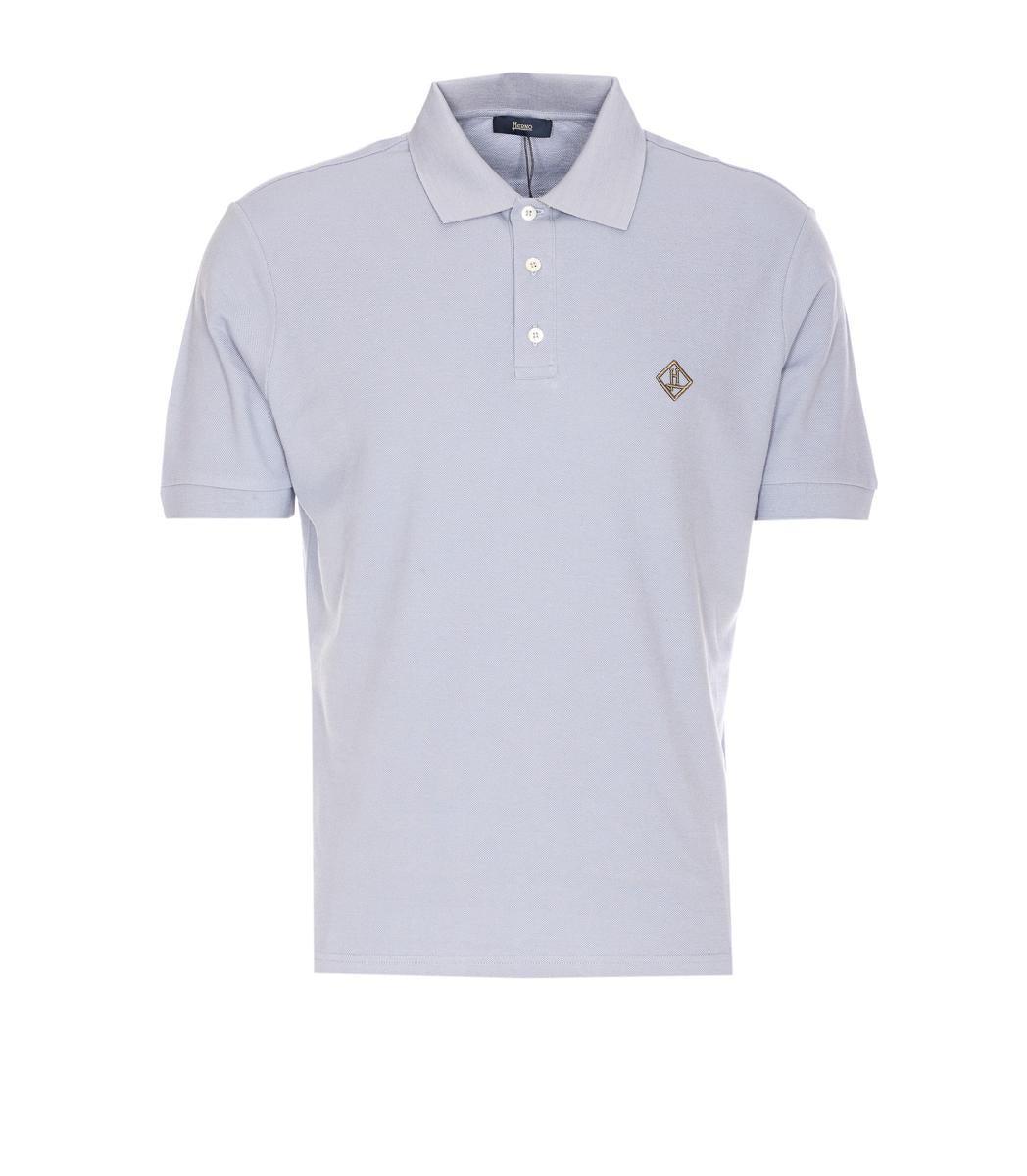 HERNO T-shirts And Polos In Blue Product Image