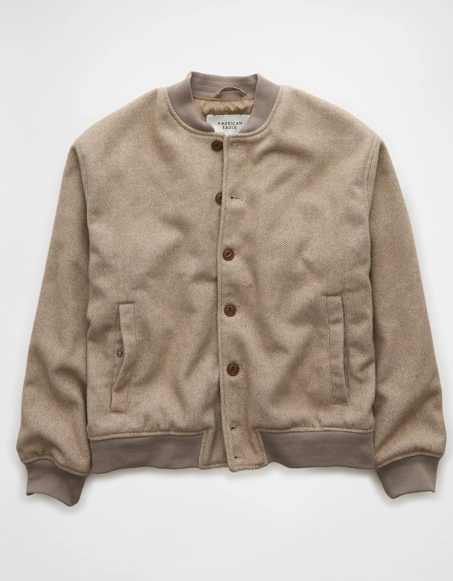 AE Twill Bomber Jacket Product Image