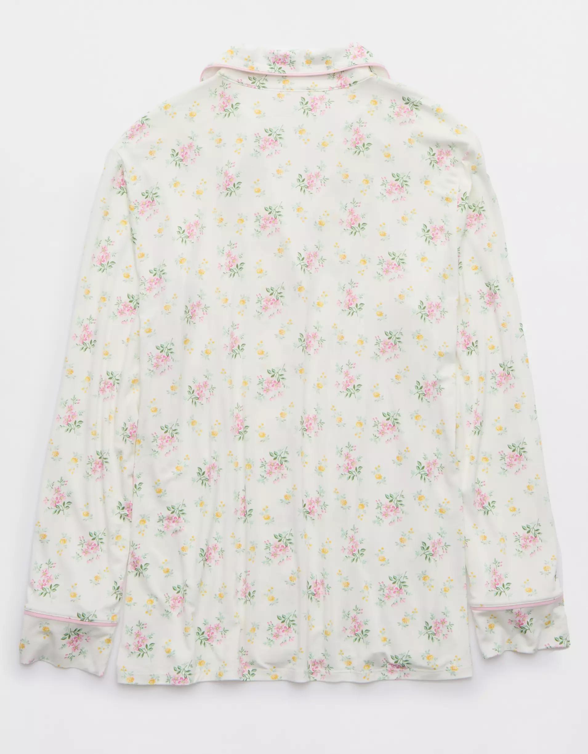 Aerie Real Soft® Pajama Shirt Product Image