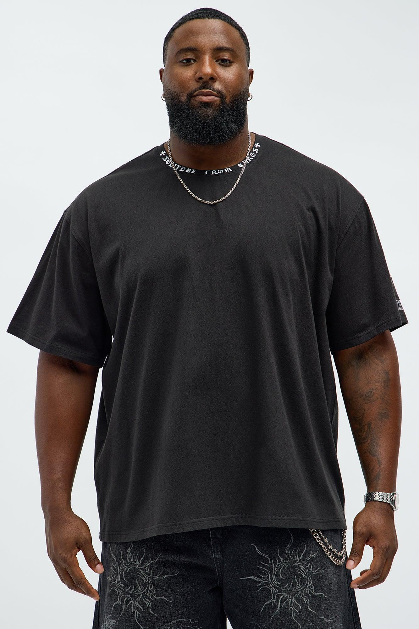 Short Sleeve Solitude From Chaos Tee - Black Male Product Image