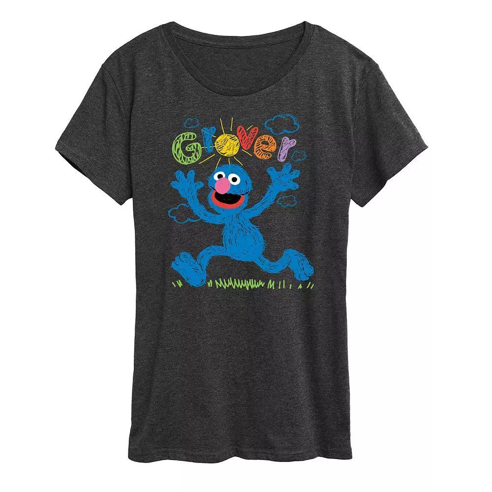Women's Dr. Seuss Little Grinch Grinchmas Crew Graphic Tee, Girl's,  Product Image