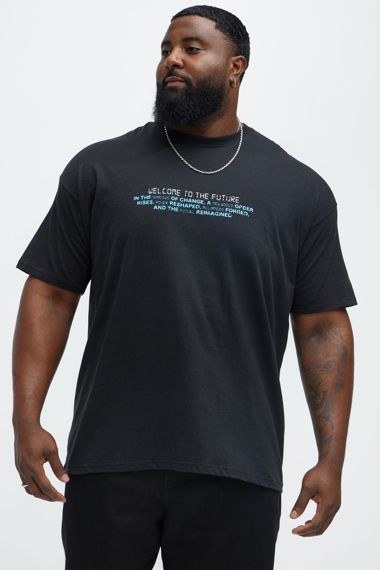 Welcome To The Future Short Sleeve Tee - Black Product Image