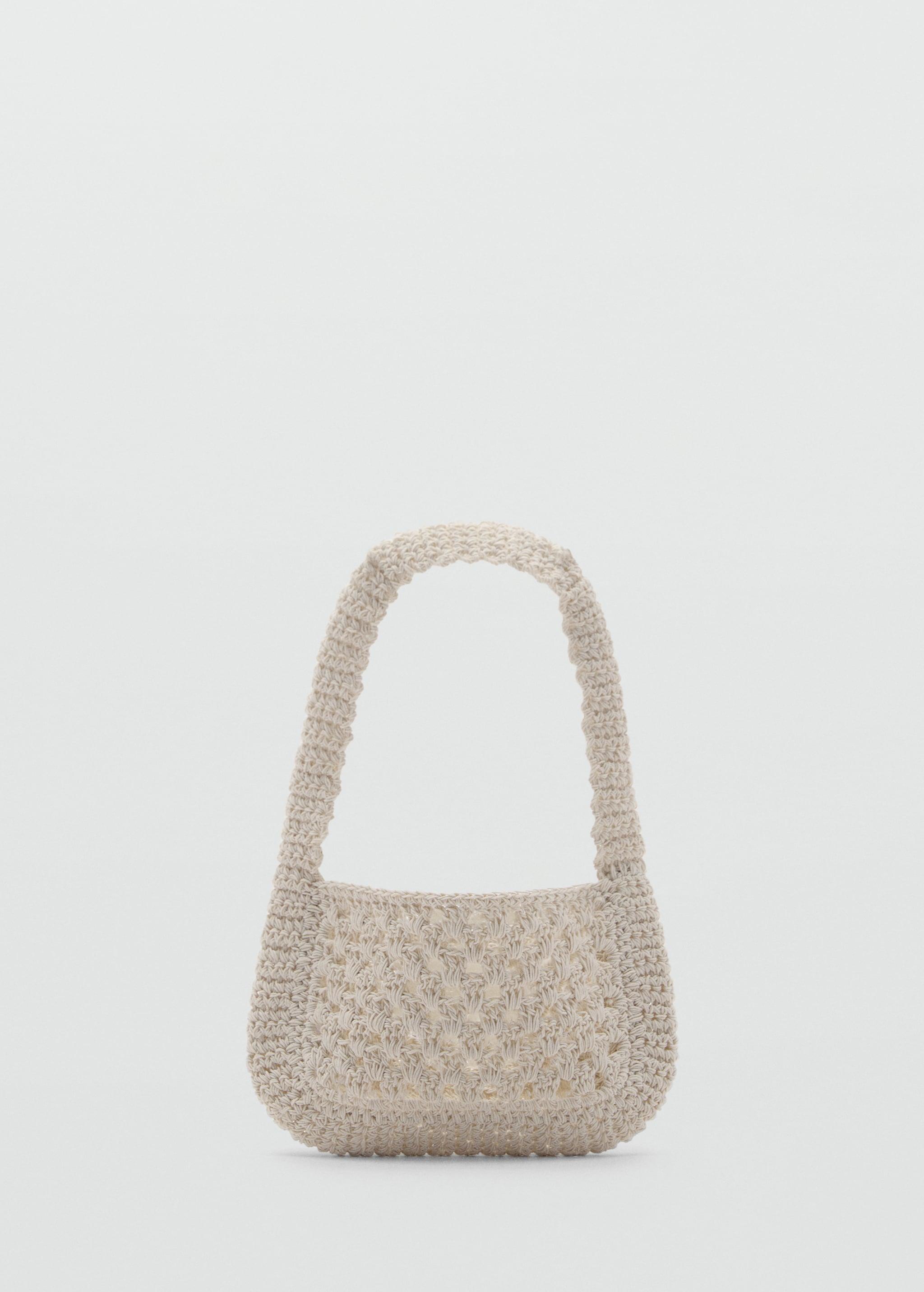 Crochet handbag - Women | MANGO USA Product Image