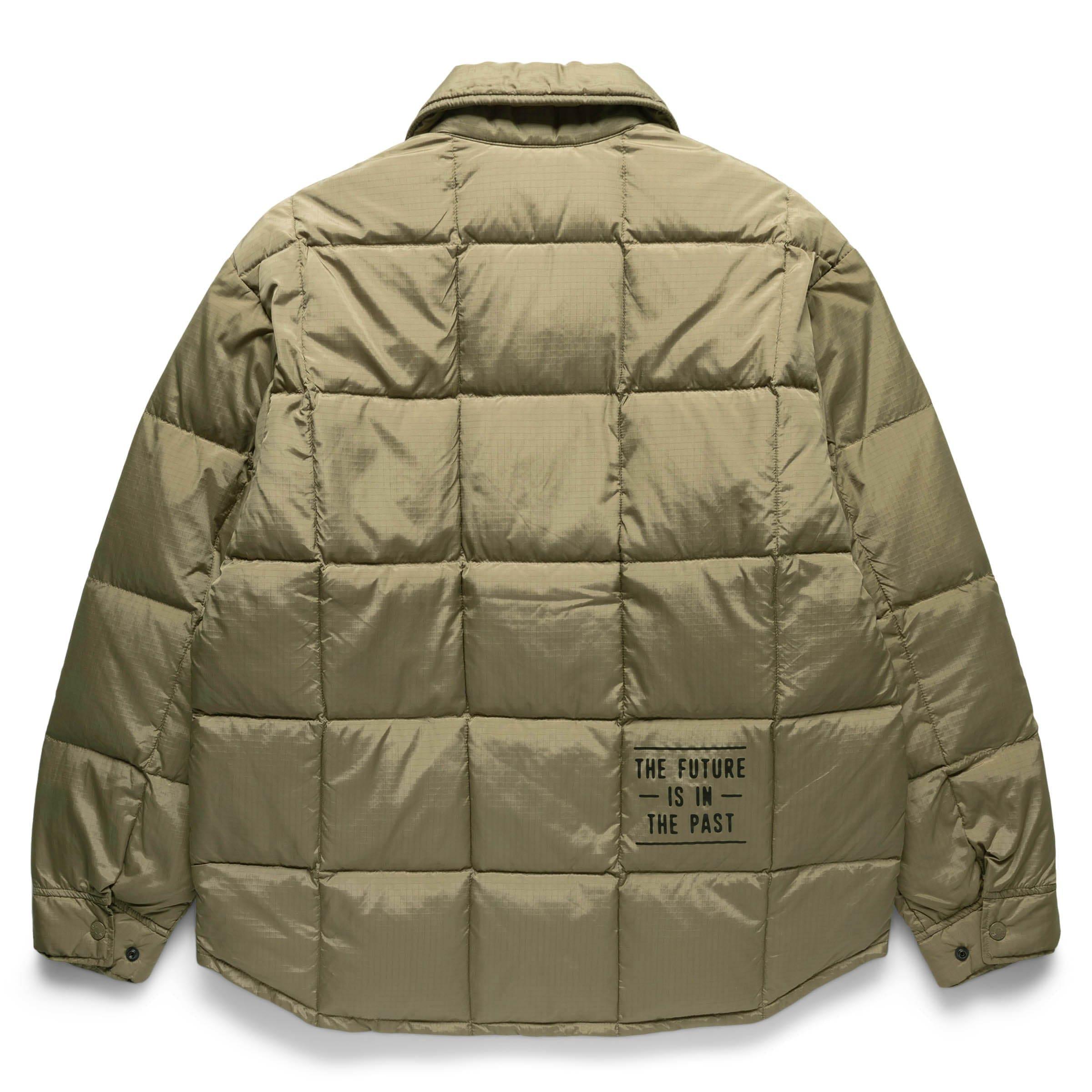 DOWN SHIRT JACKET OLIVE DRAB | Bodega Product Image