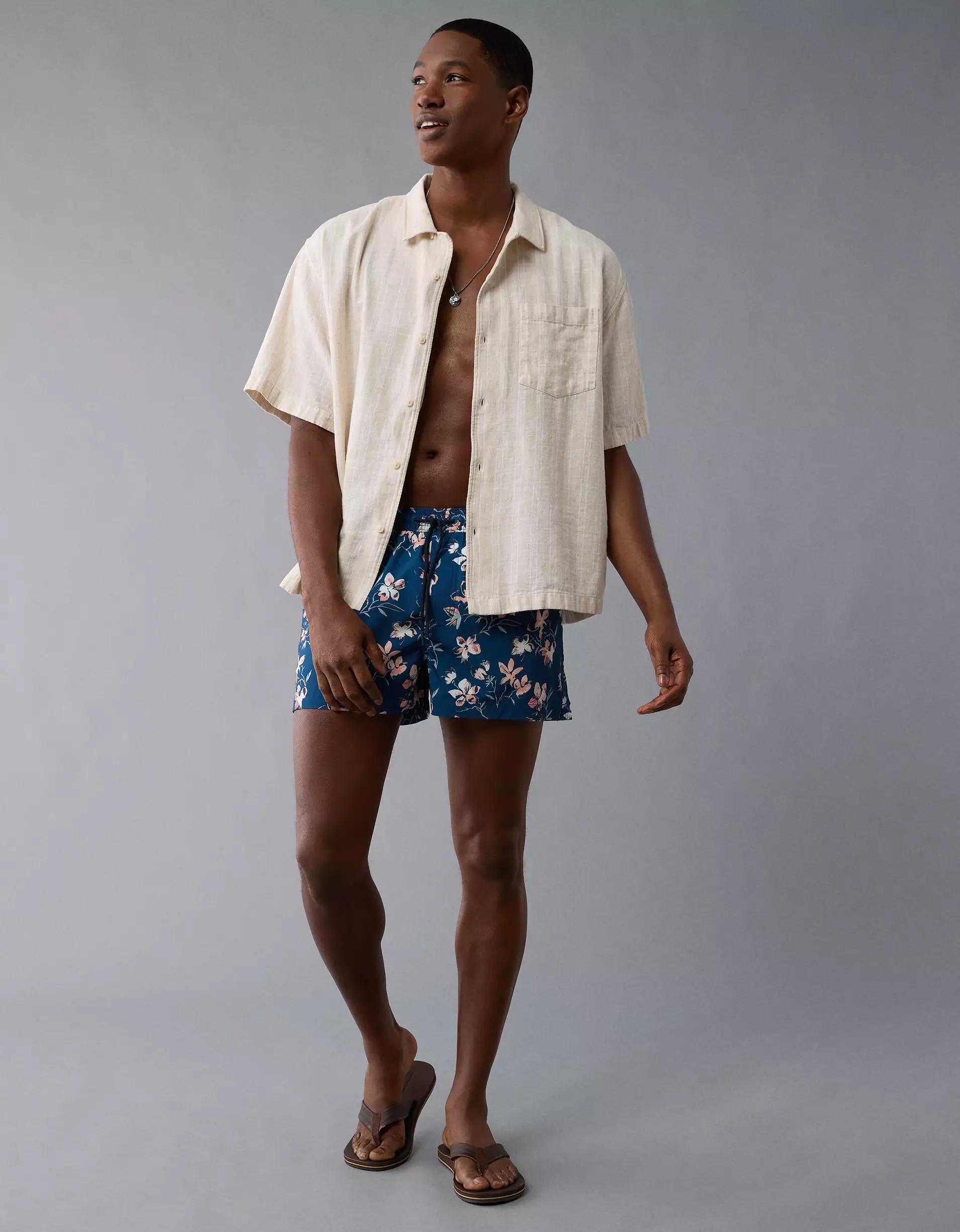 AE Men's 3" Flex Swim Trunk Product Image