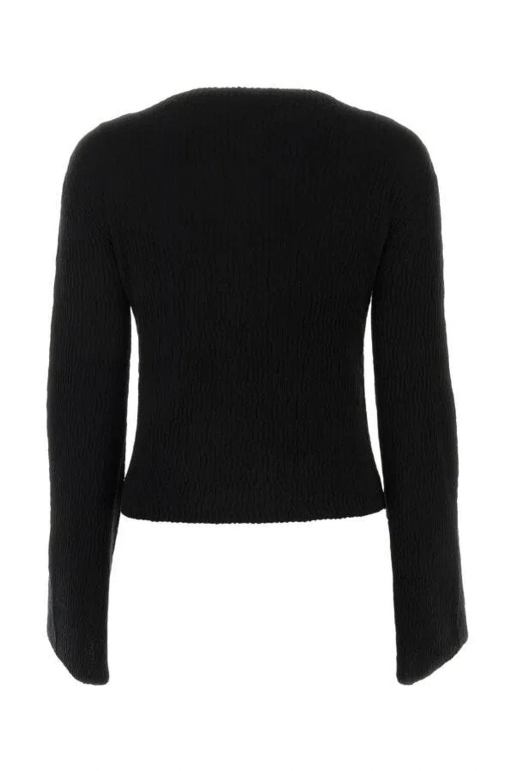 CHLOÉ Silk-blend Knitted Jumper In Multicolor Product Image