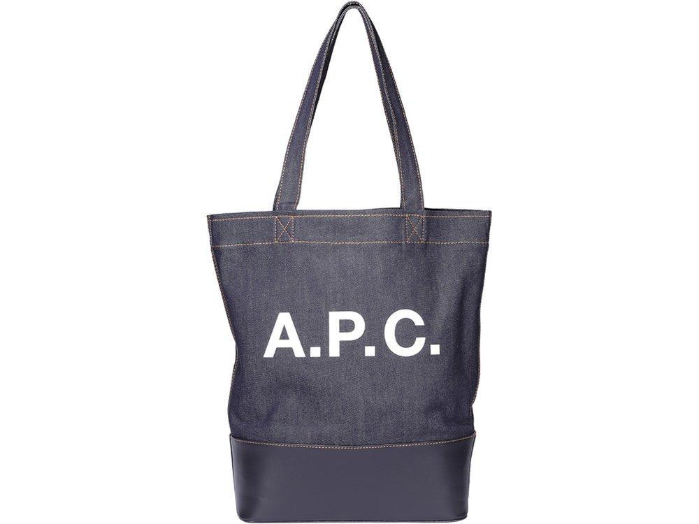 APC Tote Axel In Blue Product Image