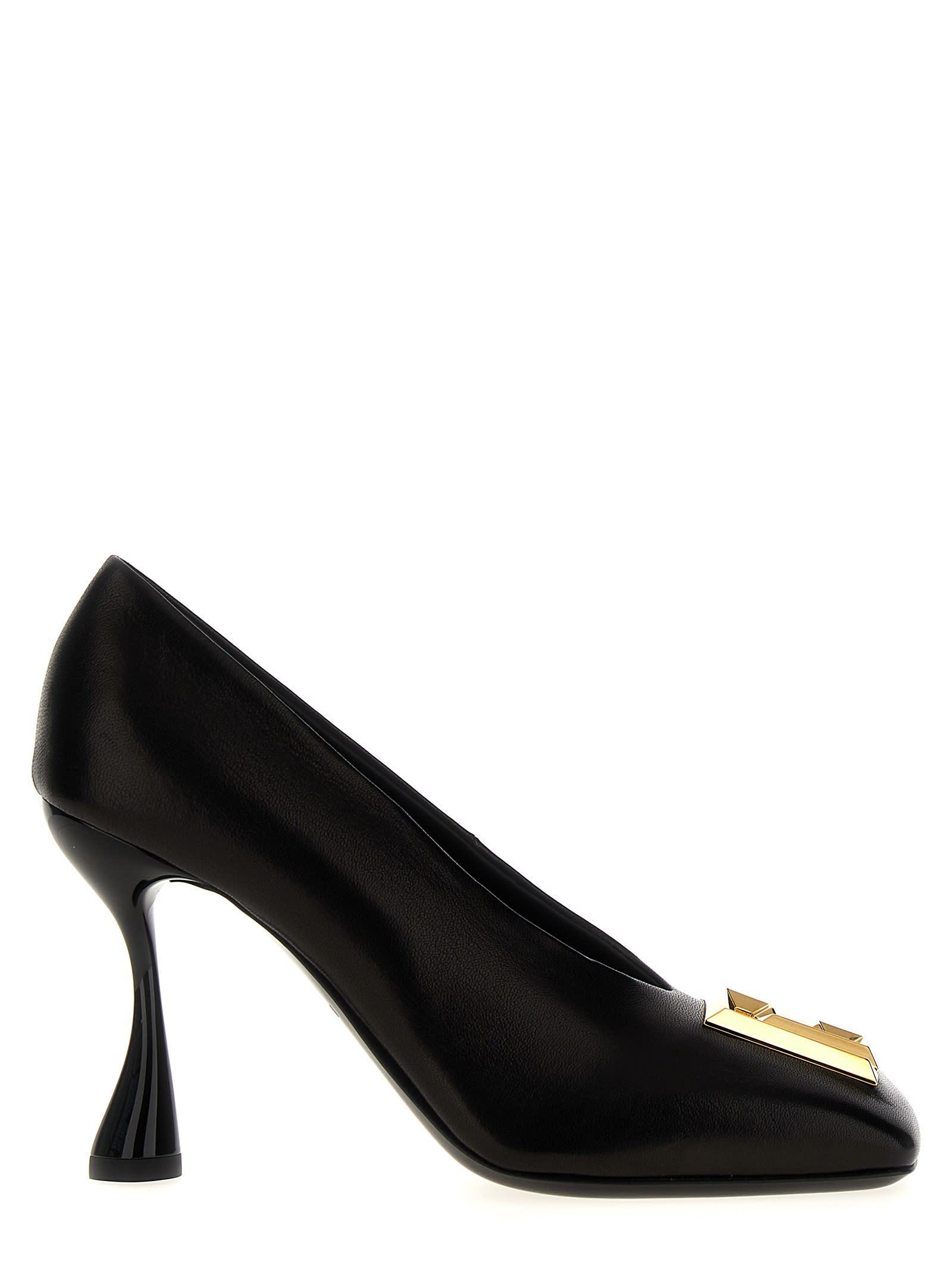 BALMAIN Eden Pumps In Schwarz Product Image