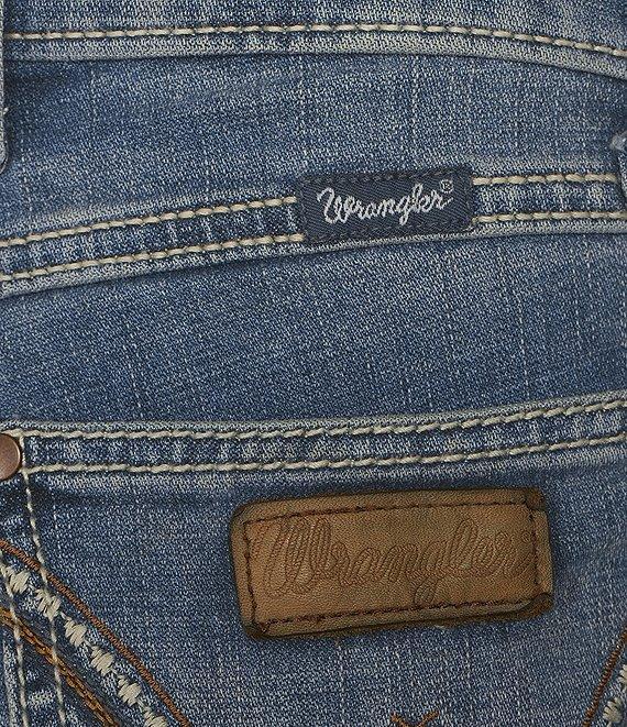 Wrangler® Mae Mid Rise Bootcut Stretch Jeans Product Image