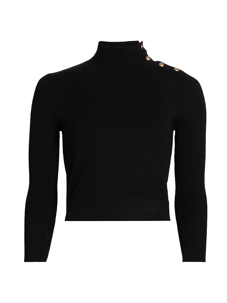 Womens Kamdyn Mock Turtleneck Top Product Image