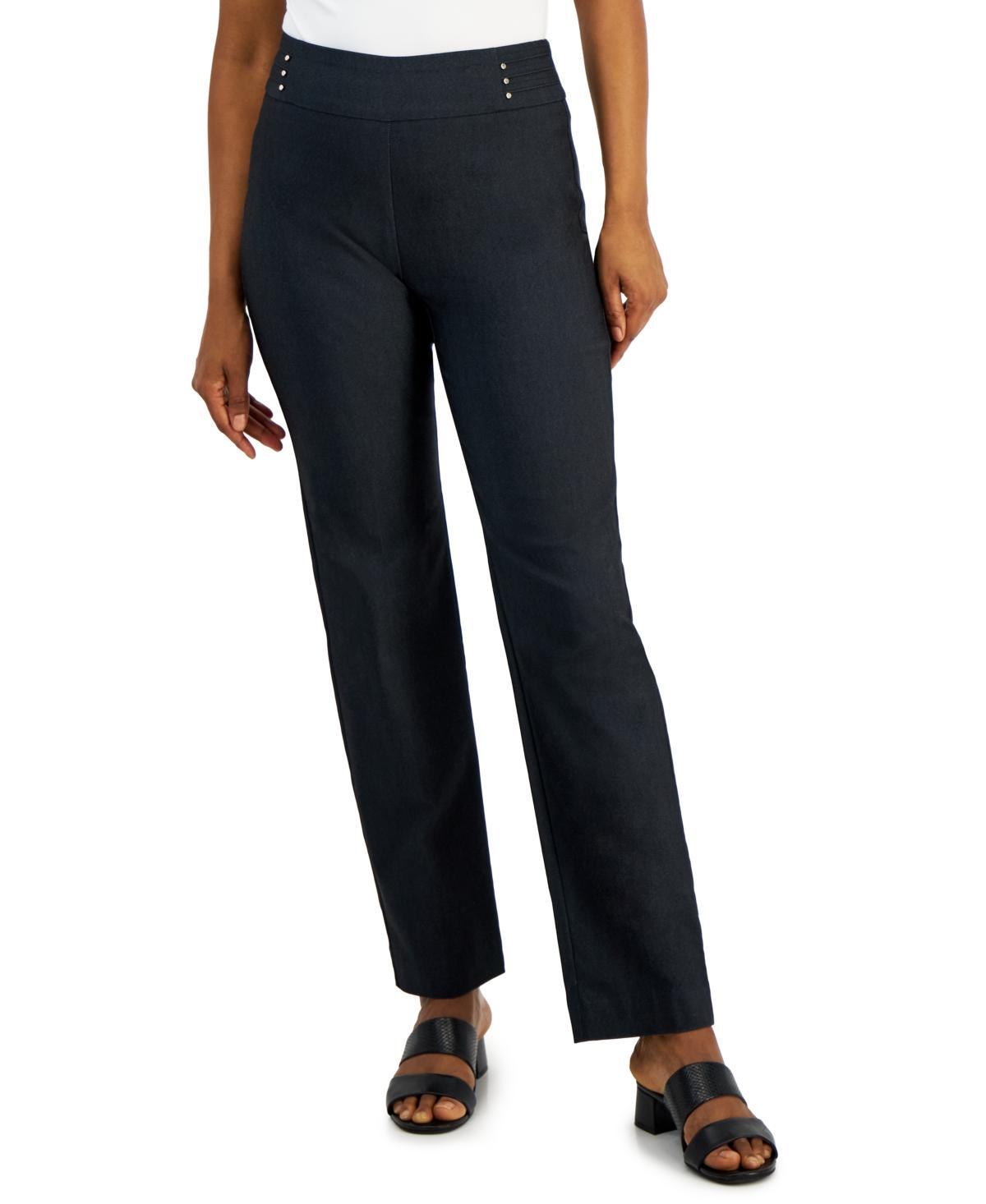 Jm Collection Womens Studded-Rivet Pants, Regular & Short Lengths, Created for Macys Product Image