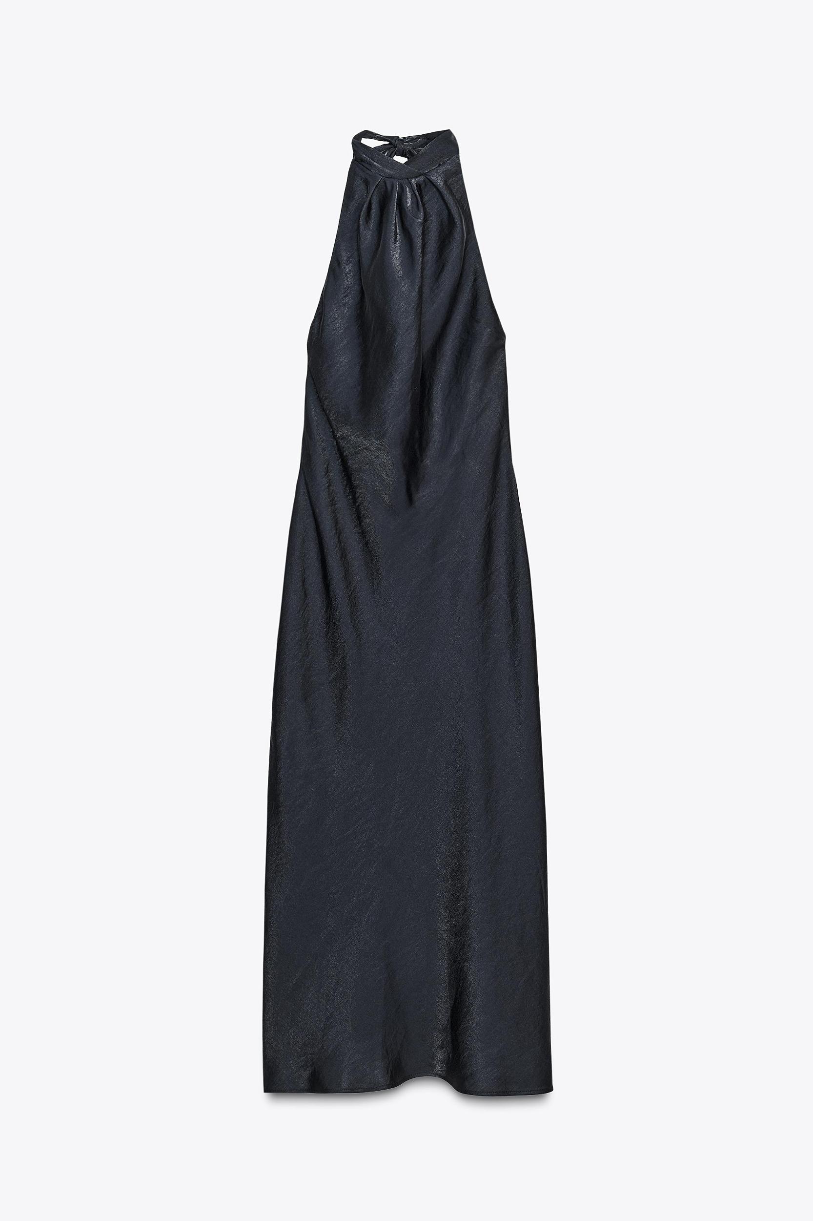 HALTER MIDI DRESS Product Image